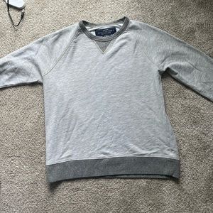 Grey crew neck